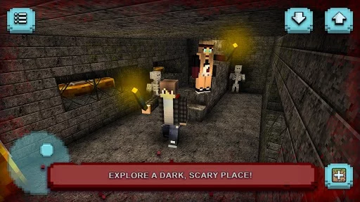 Изображение игры: Scary Craft: Five Nights of Survival Horror Games