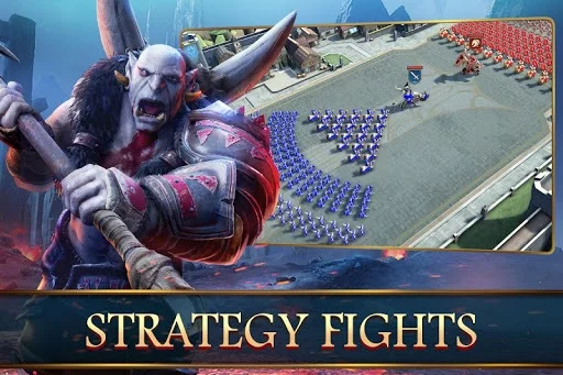 Изображение игры: Mobile Royale MMORPG - Build a Strategy for Battle