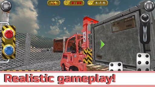 Изображение игры: Forklift Loader Simulator 3D
