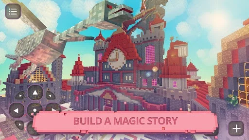 Изображение игры: Fairytale Blocky Girls Craft