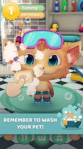 Изображение игры: My Virtual Pet: Cat