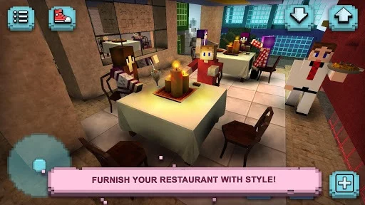 Изображение игры: Restaurant Craft: Design Fever