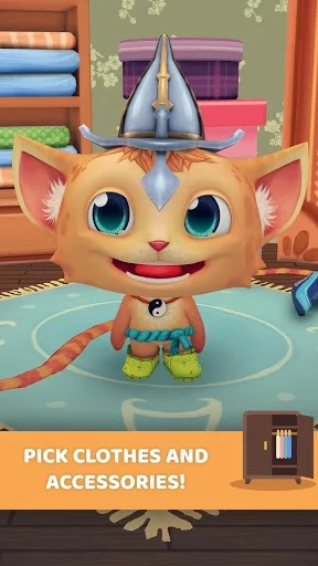Изображение игры: My Virtual Pet: Cat