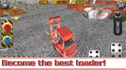 Изображение игры: Forklift Loader Simulator 3D
