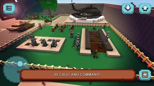 Изображение игры: Gunship Craft: Crafting & Helicopter Flying Games