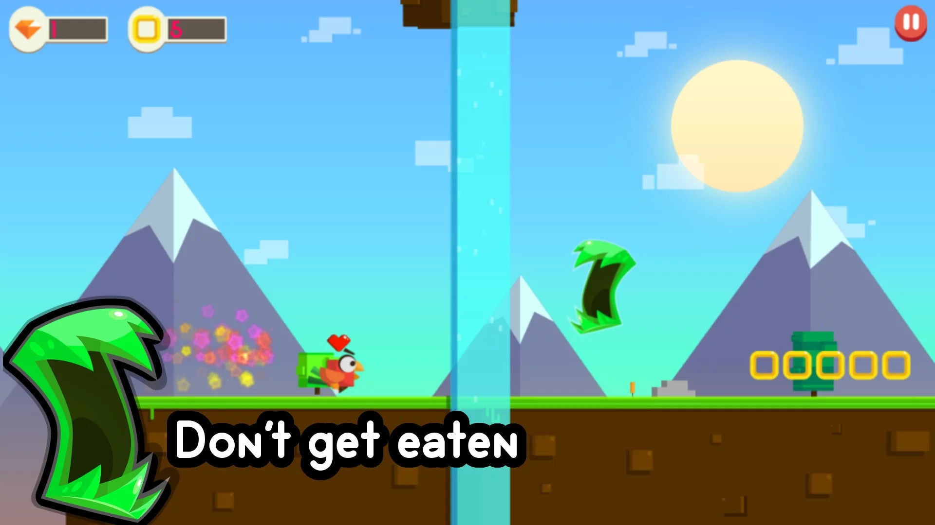 Изображение игры: Birds Run: Epic Adventure Dash