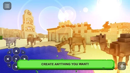 Изображение игры: Desert Block Craft Exploration