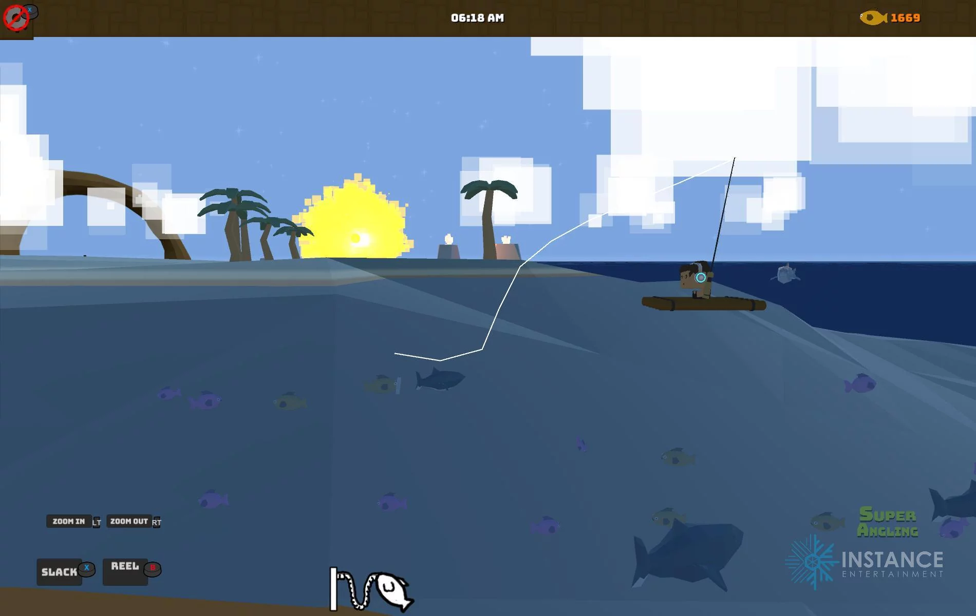 Изображение игры: Super Angling