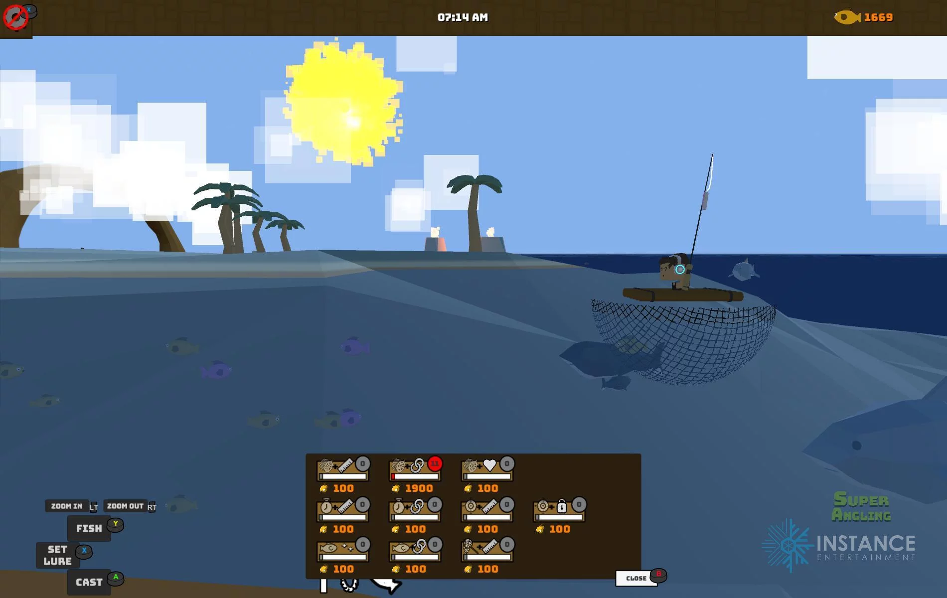 Изображение игры: Super Angling