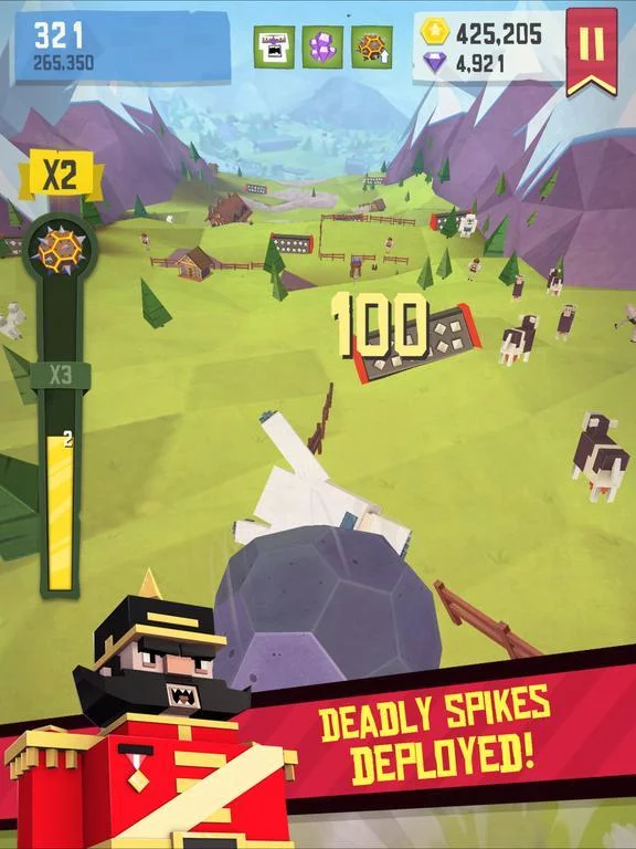 Изображение игры: Giant Boulder of Death