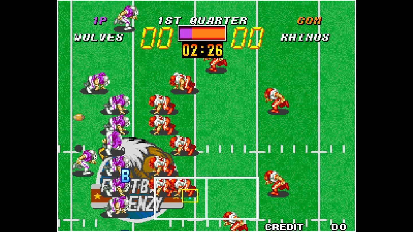 Изображение игры: ACA NEOGEO FOOTBALL FRENZY