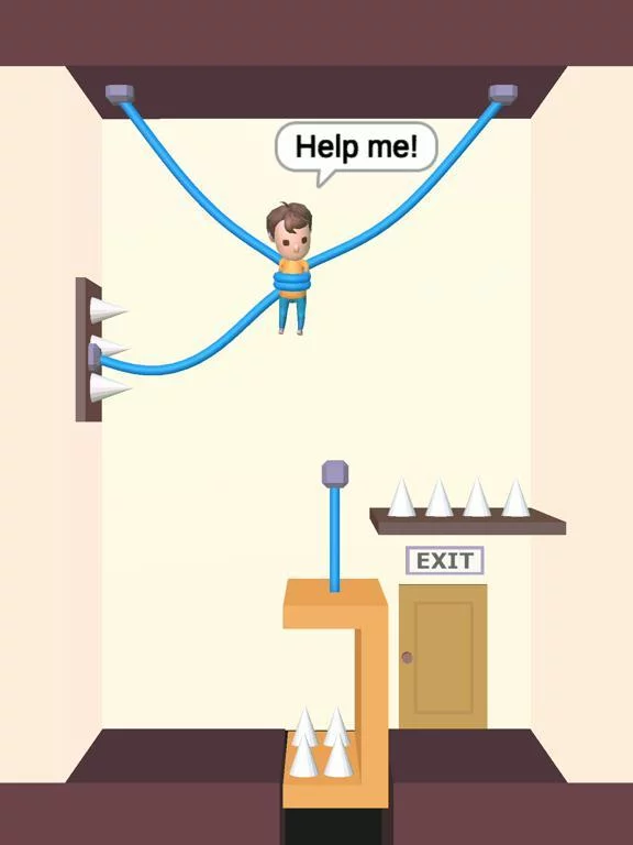 Изображение игры: Rescue Cut - Rope Puzzle