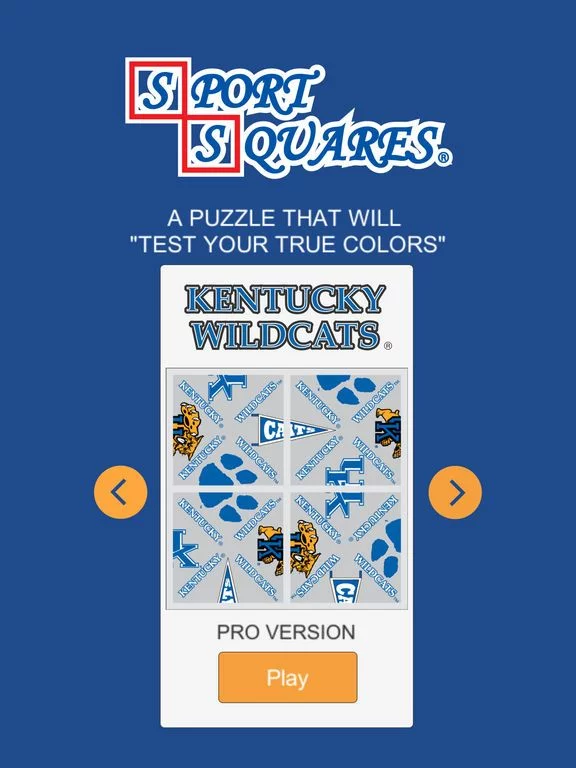 Изображение игры: Kentucky Wildcats Sport Squares