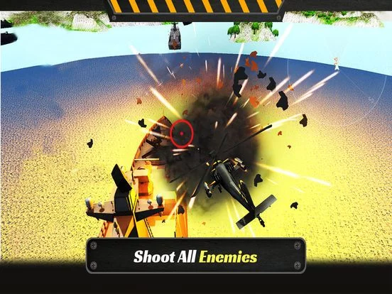 Изображение игры: Gunship Helicopter Battle 2017: Air Fighter 3D