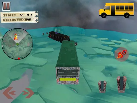 Изображение игры: School Bus Derby Crash Racing