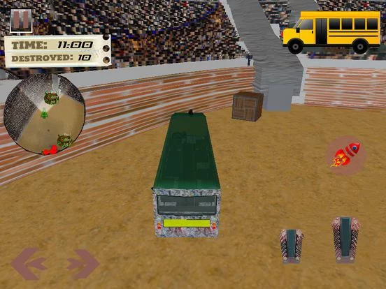 Изображение игры: School Bus Derby Crash Racing