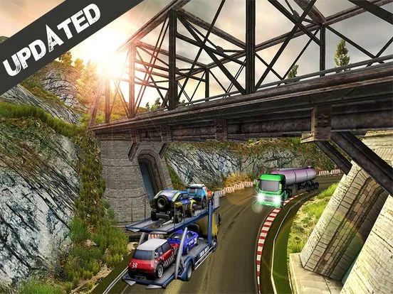 Изображение игры: Off-Road Oil Transporter Truck