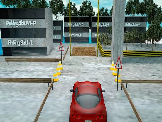 Изображение игры: Car Parking School Sim 2017 Pro: Stunt Driver Test