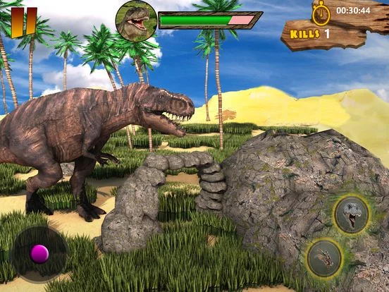 Изображение игры: Dinosaur Jungle Simulator 2018