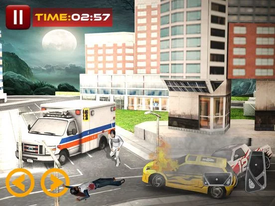 Изображение игры: City Ambulance Driving Game 2017: Emergency Racing
