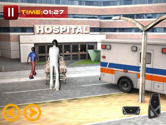 Изображение игры: City Ambulance Driving Game 2017: Emergency Racing