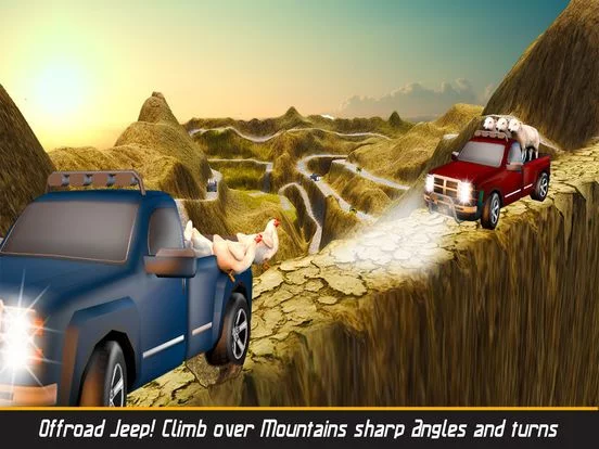 Изображение игры: 4x4 Offroad Jeep Driving 3D: Desert Transport 2017