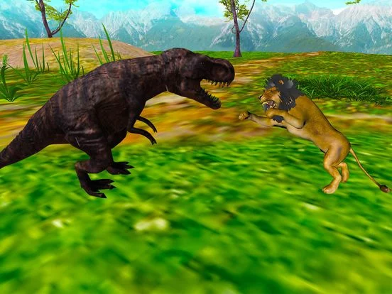 Изображение игры: Dinosaur Jungle Simulator 2018