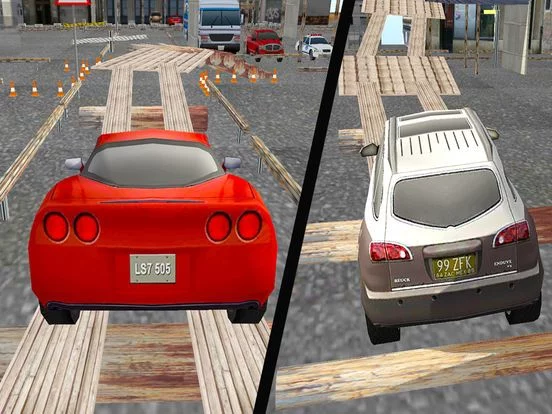 Изображение игры: Car Parking School Sim 2017 Pro: Stunt Driver Test