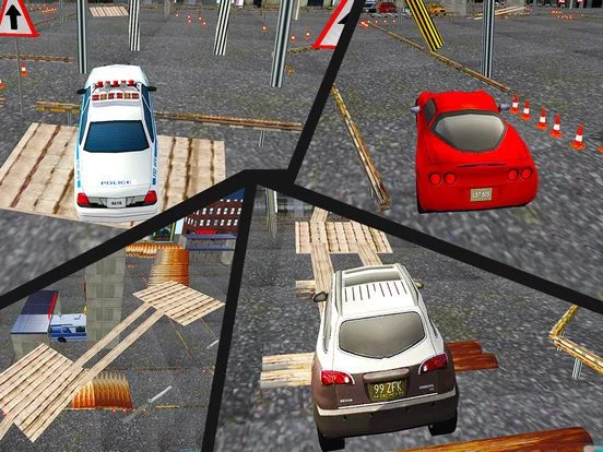 Изображение игры: Car Parking School Sim 2017 Pro: Stunt Driver Test
