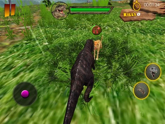Изображение игры: Dinosaur Jungle Simulator 2018