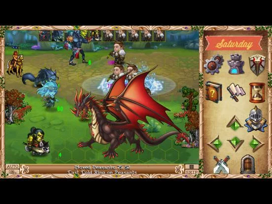 Изображение игры: Heroes: Forgotten Realm -- a traditional turn-based strategy game