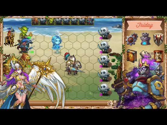 Изображение игры: Heroes: Forgotten Realm -- a traditional turn-based strategy game