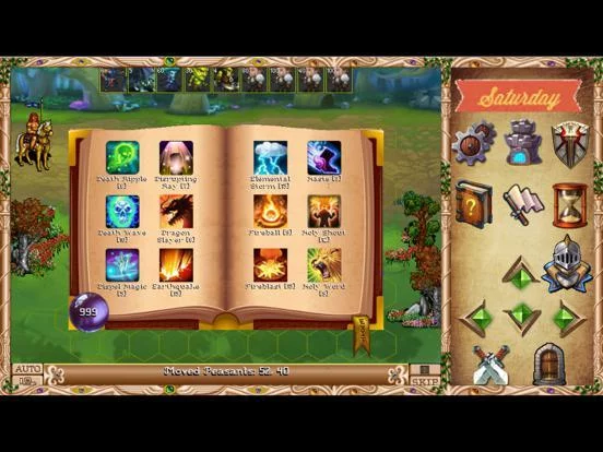 Изображение игры: Heroes: Forgotten Realm -- a traditional turn-based strategy game