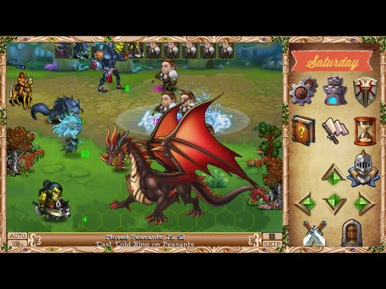 Изображение игры: Heroes: Forgotten Realm -- a traditional turn-based strategy game