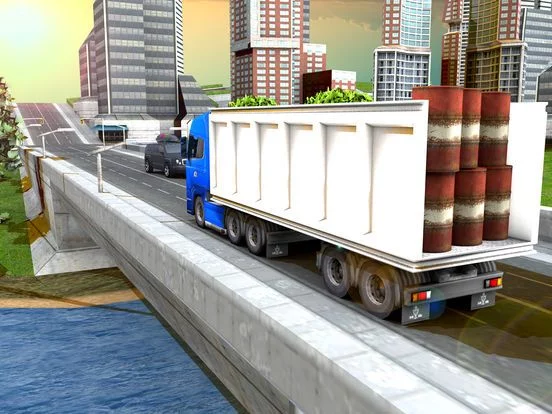 Изображение игры: Cargo Truck Parking Transport