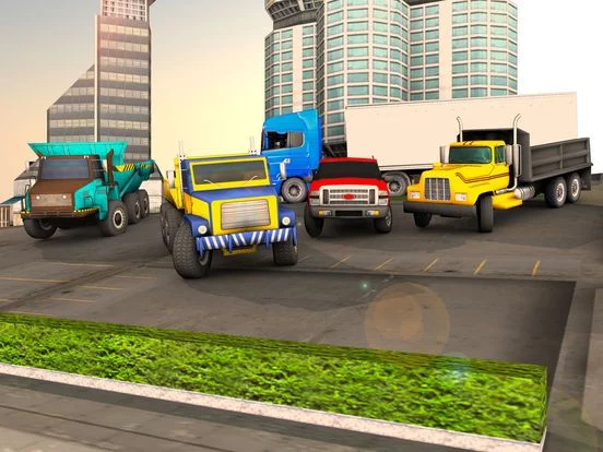 Изображение игры: Cargo Truck Parking Transport
