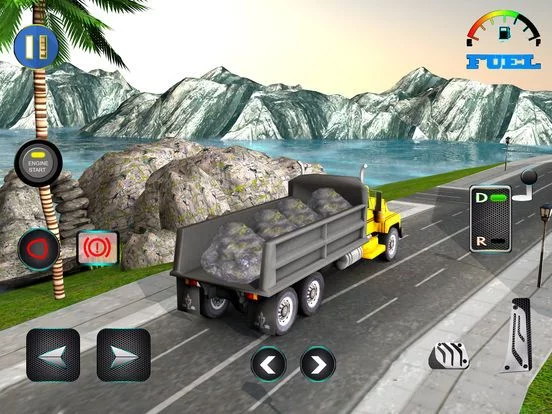 Изображение игры: Cargo Truck Parking Transport