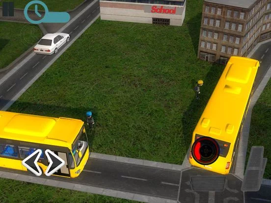 Изображение игры: Crazy School Bus Driver 2018