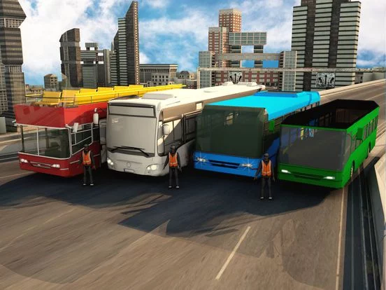 Изображение игры: School Bus Simulator Game 2017