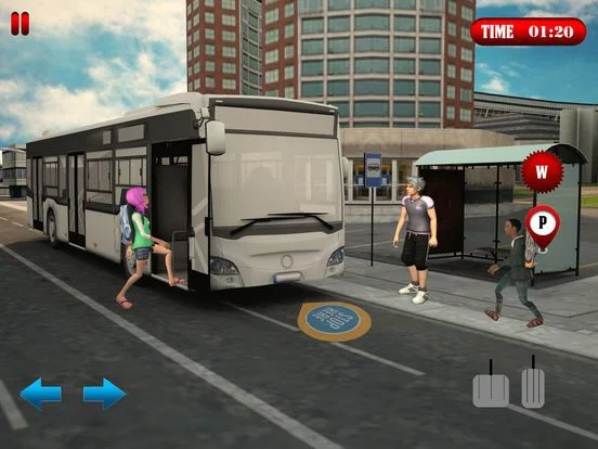 Изображение игры: School Bus Simulator Game 2017