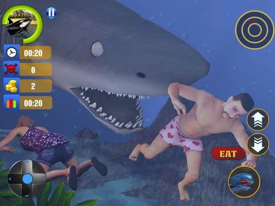 Изображение игры: Blue Whale Simulator Game 3D