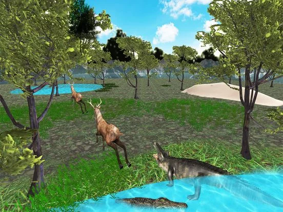 Изображение игры: Crocodile Simulator Attack 3D