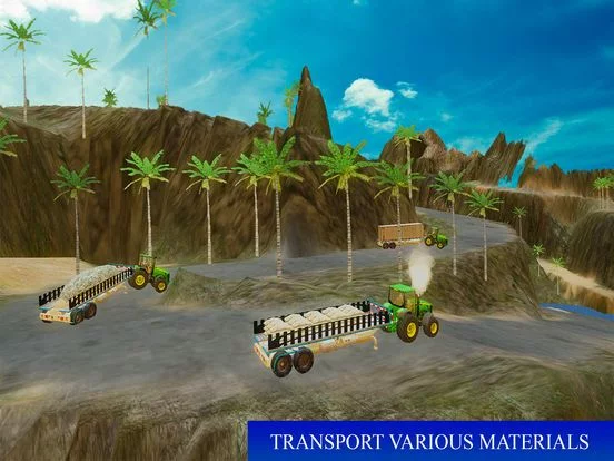 Изображение игры: Off-road Tractor Driving Sim3D