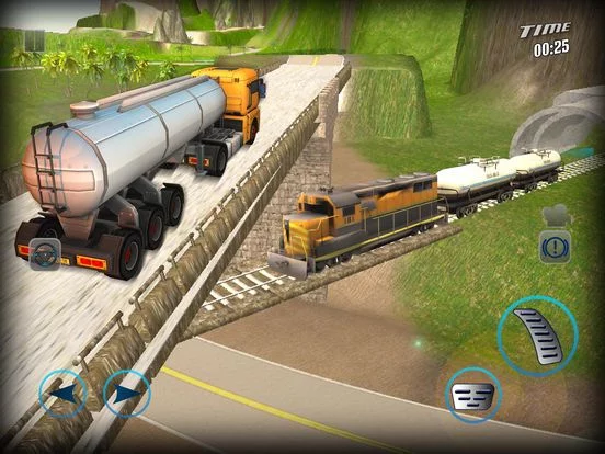 Изображение игры: Heavy Cargo Truck Transport 3D