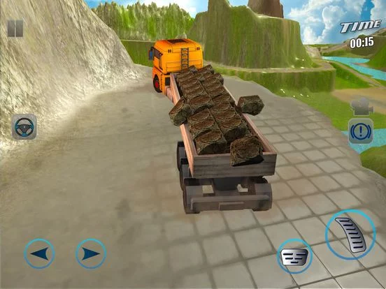 Изображение игры: Heavy Cargo Truck Transport 3D