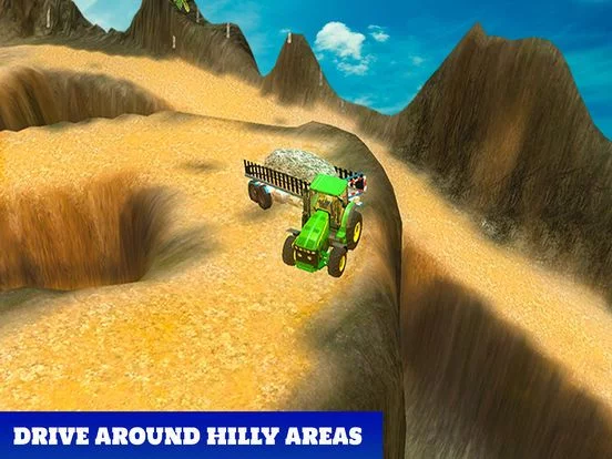 Изображение игры: Off-road Tractor Driving Sim3D