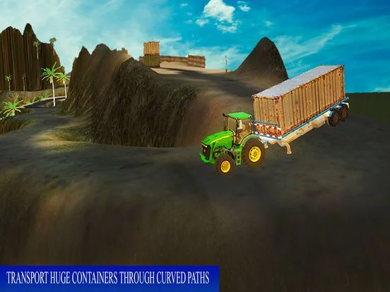 Изображение игры: Off-road Tractor Driving Sim3D