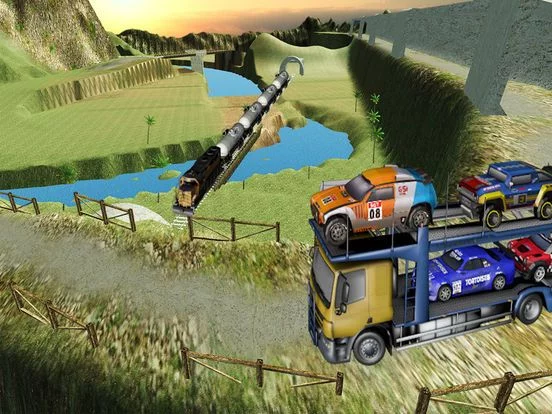 Изображение игры: Heavy Cargo Transport-er: Grand Truck Driving 3D