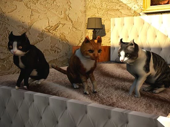 Изображение игры: Cat Simulator 2018: Rat VS Cat