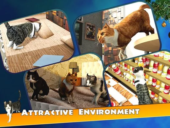 Изображение игры: Cat Simulator 2018: Rat VS Cat
